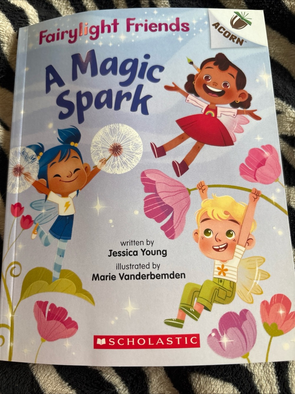 Scholastic Fairylight Friends A Magic Spark - Blue, Pink, Red, Yellow, Green